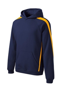 ST265 - Sport-Tek Sleeve Stripe Pullover Hooded Sweatshirt