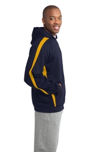 ST265 - Sport-Tek Sleeve Stripe Pullover Hooded Sweatshirt