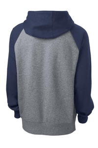 ST267 - Sport-Tek Raglan Colorblock Pullover Hooded Sweatshirt