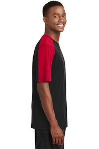 ST354 - Sport-Tek PosiCharge Competitor Sleeve-Blocked Tee