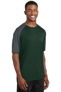 ST354 - Sport-Tek PosiCharge Competitor Sleeve-Blocked Tee