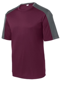 ST354 - Sport-Tek PosiCharge Competitor Sleeve-Blocked Tee