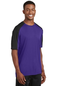 ST354 - Sport-Tek PosiCharge Competitor Sleeve-Blocked Tee