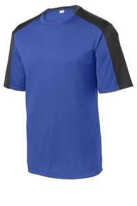 ST354 - Sport-Tek PosiCharge Competitor Sleeve-Blocked Tee