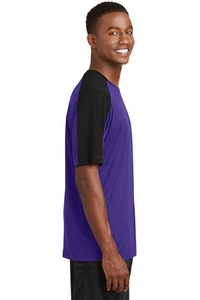 ST354 - Sport-Tek PosiCharge Competitor Sleeve-Blocked Tee