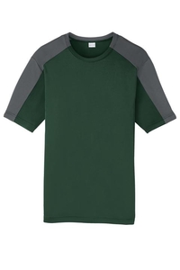 ST354 - Sport-Tek PosiCharge Competitor Sleeve-Blocked Tee