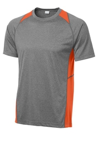 ST361 - Sport-Tek Heather Colorblock Contender Tee