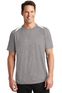 ST361 - Sport-Tek Heather Colorblock Contender Tee