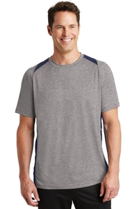 ST361 - Sport-Tek Heather Colorblock Contender Tee