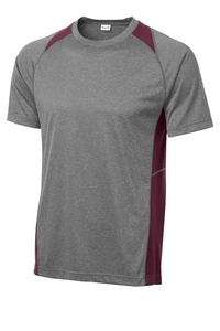 ST361 - Sport-Tek Heather Colorblock Contender Tee