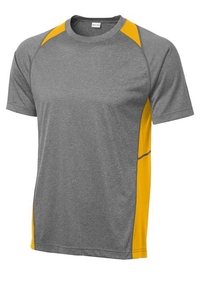 ST361 - Sport-Tek Heather Colorblock Contender Tee