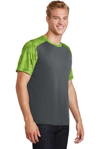 ST371 - Sport-Tek CamoHex Colorblock Tee