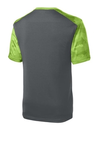 ST371 - Sport-Tek CamoHex Colorblock Tee