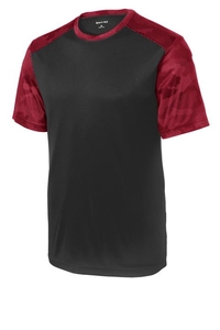 ST371 - Sport-Tek CamoHex Colorblock Tee