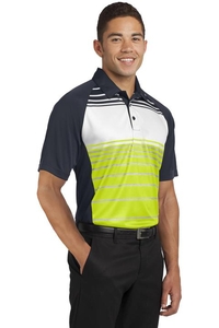 ST600 - Sport-Tek Dry Zone Sublimated Stripe Polo