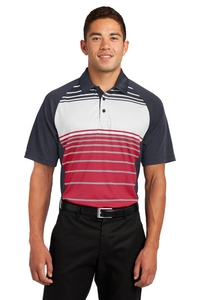 ST600 - Sport-Tek Dry Zone Sublimated Stripe Polo