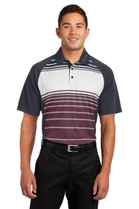 ST600 - Sport-Tek Dry Zone Sublimated Stripe Polo