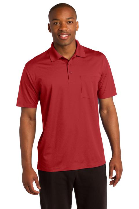 ST651 - Sport-Tek Micropique Sport-Wick Pocket Polo