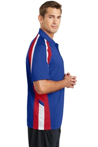 ST654 - Sport-Tek Tricolor Micropique Sport-Wick Polo