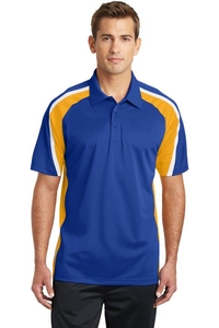 ST654 - Sport-Tek Tricolor Micropique Sport-Wick Polo