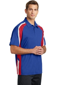 ST654 - Sport-Tek Tricolor Micropique Sport-Wick Polo