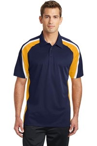 ST654 - Sport-Tek Tricolor Micropique Sport-Wick Polo