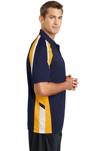 ST654 - Sport-Tek Tricolor Micropique Sport-Wick Polo