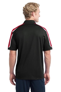 ST658 - Sport-Tek Tricolor Shoulder Micropique Sport-Wick Polo