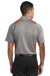 ST665 - Sport-Tek Heather Colorblock Contender Polo