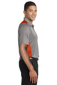 ST665 - Sport-Tek Heather Colorblock Contender Polo