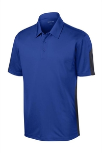 ST695 - Sport-Tek PosiCharge Active Textured Colorblock Polo