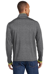 ST853 - Sport-Tek Sport-Wick Stretch Contrast Full-Zip Jacket.  ST853