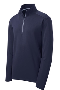 ST860 - Sport-Tek Sport-Wick Textured 1/4-Zip Pullover.  ST860