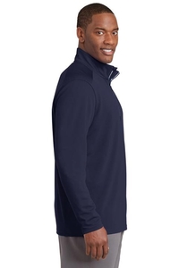 ST860 - Sport-Tek Sport-Wick Textured 1/4-Zip Pullover.  ST860