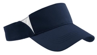 STC13 - Sport-Tek Dry Zone Colorblock Visor.  STC13