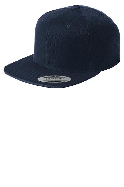 STC19 - Sport-Tek Yupoong Flat Bill Snapback Cap