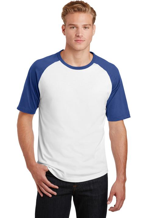 T201 - Sport-Tek Short Sleeve Colorblock Raglan Jersey