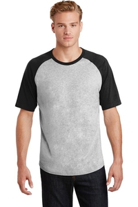 T201 - Sport-Tek Short Sleeve Colorblock Raglan Jersey