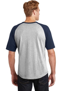 T201 - Sport-Tek Short Sleeve Colorblock Raglan Jersey