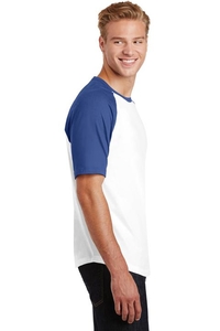 T201 - Sport-Tek Short Sleeve Colorblock Raglan Jersey