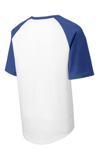 T201 - Sport-Tek Short Sleeve Colorblock Raglan Jersey