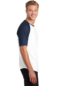 T201 - Sport-Tek Short Sleeve Colorblock Raglan Jersey