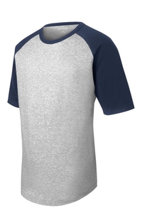 T201 - Sport-Tek Short Sleeve Colorblock Raglan Jersey