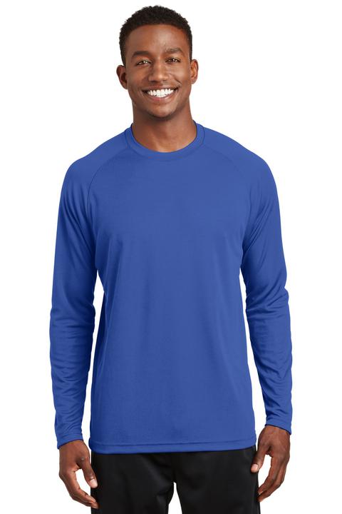 T473LS - Sport-Tek Dry Zone Long Sleeve Raglan T-Shirt