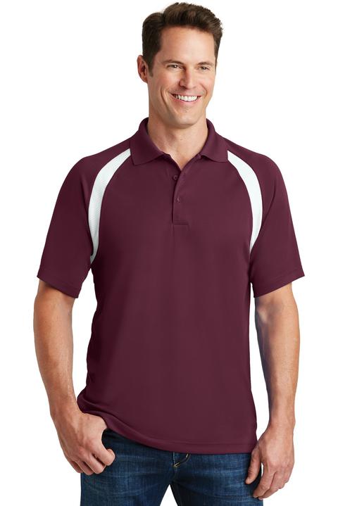 T476 - Sport-Tek Dry Zone Colorblock Raglan Polo