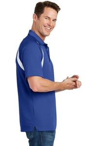 T476 - Sport-Tek Dry Zone Colorblock Raglan Polo