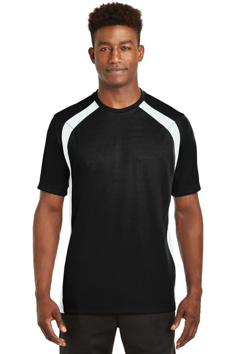 T478 - Sport-Tek Dry Zone Colorblock Crew