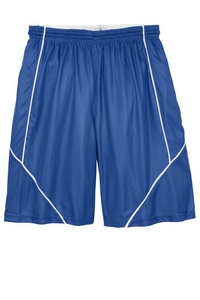 T565 - Sport-Tek PosiCharge Mesh Reversible Spliced Short