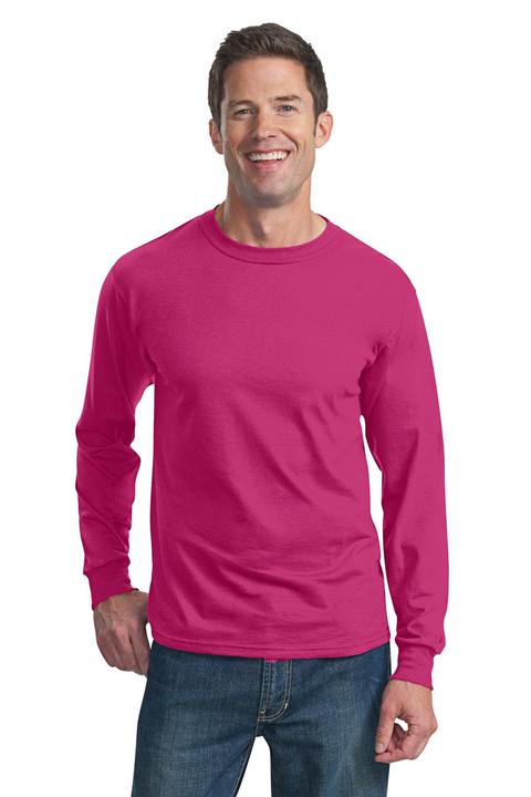 4930 - Fruit of the Loom HD Cotton 100% Cotton Long Sleeve T-Shirt