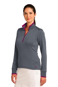 578674 - Nike Ladies Dri-FIT 1/2 Zip Cover Up